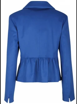 Blazer blauw | DELSCHER. Fashion
