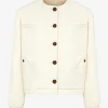 Blazer bomber offwhite | DELSCHER. Fashion