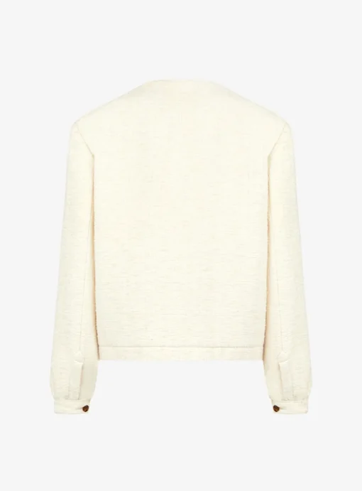 Blazer bomber offwhite | DELSCHER. Fashion