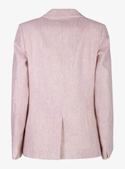 Blazer roze met gouddraad | DELSCHER. Fashion