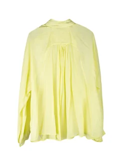 Blouse geel | DELSCHER. Fashion