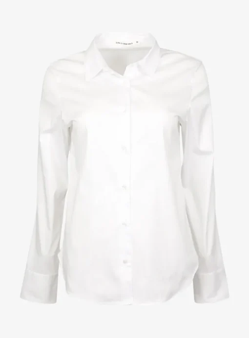 Blouse Karen icon wit | DELSCHER. Fashion