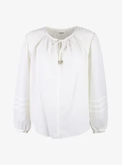 Blouse lamaya offwhite | DELSCHER. Fashion