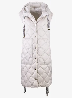 Bodywarmer sisoft greige | DELSCHER. Fashion