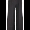 Broek linnen zwart | DELSCHER. Fashion