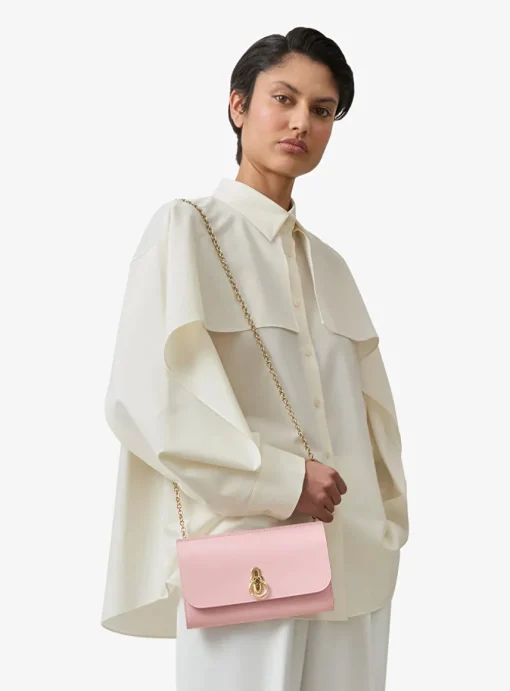 Clutch Amberley pink | DELSCHER. Fashion