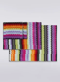 6 Facetowels in geschenkdoos Giacomo T59 30cmx30cm | DELSCHER. Fashion