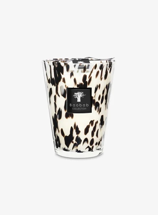 geurkaars max24 Pearls black | DELSCHER. Fashion