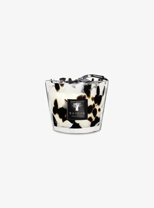 geurkaars max10 Pearls black | DELSCHER. Fashion