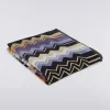Handdoek Giacomo zigzag 165 70cmx115cm | DELSCHER. Fashion