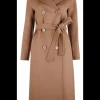 Jas double breasted camel | DELSCHER. Fashion