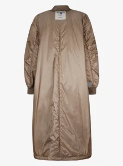Jas greenb lange bomber camel | DELSCHER. Fashion