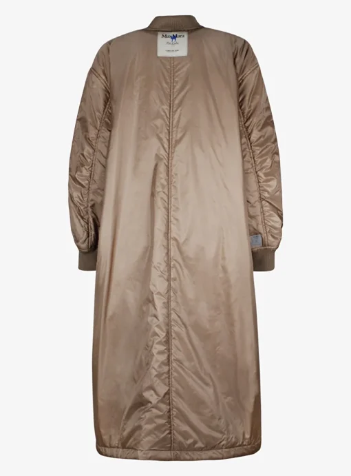 Jas greenb lange bomber camel | DELSCHER. Fashion