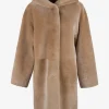 Jas Lammy camel | DELSCHER. Fashion