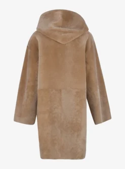 Jas Lammy camel | DELSCHER. Fashion