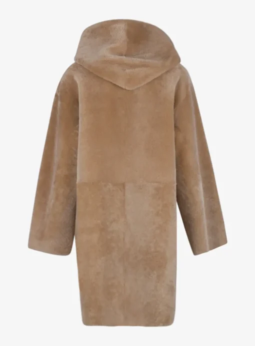 Jas Lammy camel | DELSCHER. Fashion