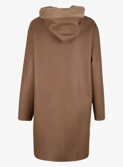Jas Lammy camel | DELSCHER. Fashion