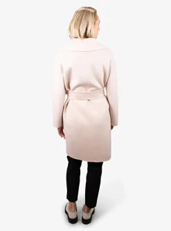 Jas Liana wol cashmere poederroze | DELSCHER. Fashion
