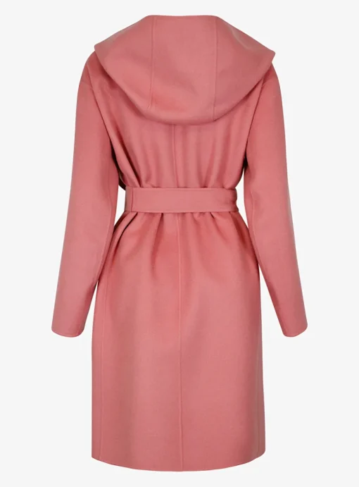 Jas priscila capuchon roze | DELSCHER. Fashion