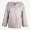 Jas reversible beige | DELSCHER. Fashion