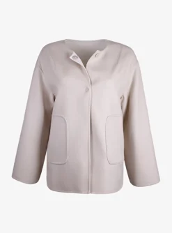 Jas reversible beige | DELSCHER. Fashion