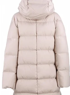Jas step capuchon beige | DELSCHER. Fashion