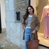 Jas trenchcoat camel | DELSCHER. Fashion