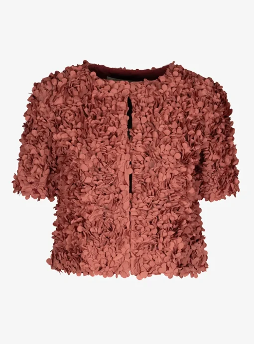 jasje calika kort poeder oud roze | DELSCHER. Fashion