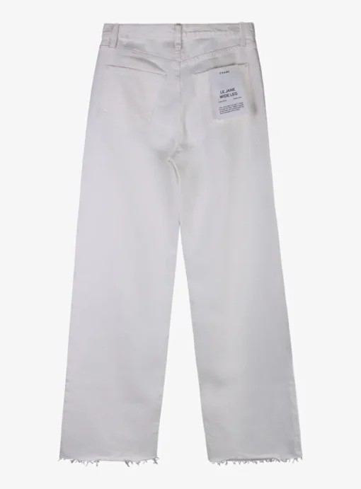 Jeans Jane wide leg offwhite | DELSCHER. Fashion
