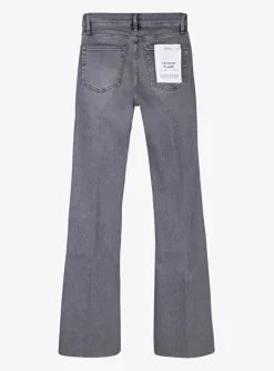 Jeans Le high flare grijs | DELSCHER. Fashion