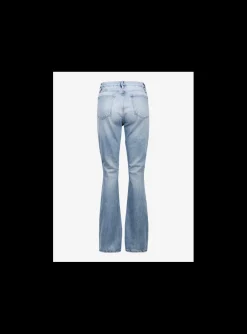 Jeans Le super high rise mini boot blauw | DELSCHER. Fashion