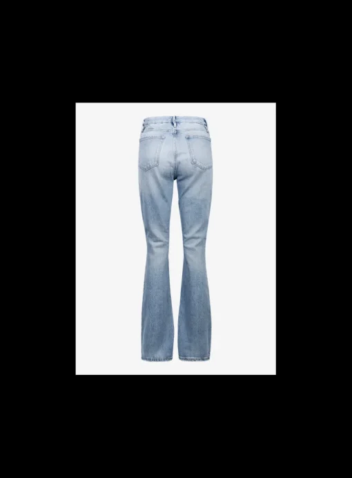 Jeans Le super high rise mini boot blauw | DELSCHER. Fashion