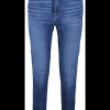 Jeans Le Sylvie Crop ultra-highrise blauw | DELSCHER. Fashion