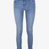 Jeans Legging ankle lichtblauw | DELSCHER. Fashion