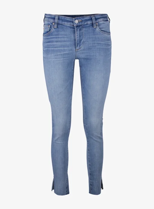 Jeans Legging ankle lichtblauw | DELSCHER. Fashion