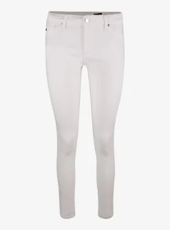 Jeans legging ankle wit | DELSCHER. Fashion