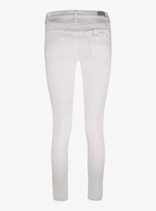 Jeans legging ankle wit | DELSCHER. Fashion