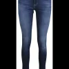 Jeans legging super skinny blauw | DELSCHER. Fashion