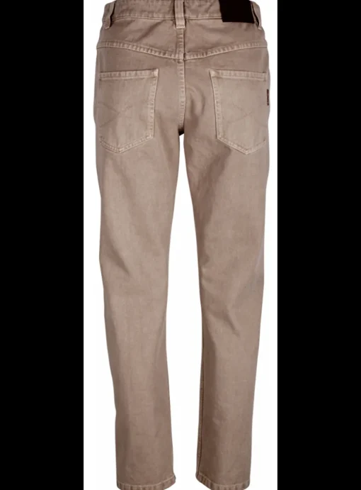 Jeans mom beige | DELSCHER. Fashion