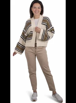 Jeans mom beige | DELSCHER. Fashion
