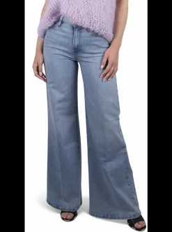 Jeans Palazzo blauw | DELSCHER. Fashion