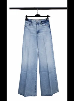 Jeans Palazzo blauw | DELSCHER. Fashion