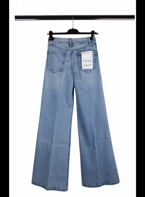 Jeans Palazzo blauw | DELSCHER. Fashion