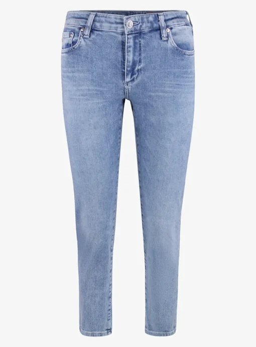 Jeans Prima cropped blauw | DELSCHER. Fashion