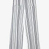 Jeans slim palazzo streep navy wit | DELSCHER. Fashion