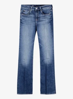 Jeans sophie bootcut mid blauw | DELSCHER. Fashion