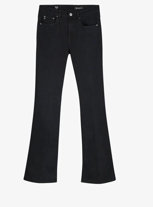 Jeans sophie bootcut mid black | DELSCHER. Fashion