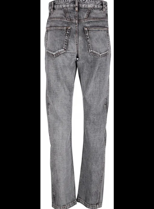 Jeans Tijackom faded grijs | DELSCHER. Fashion