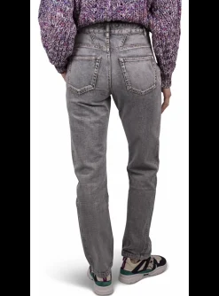Jeans Tijackom faded grijs | DELSCHER. Fashion