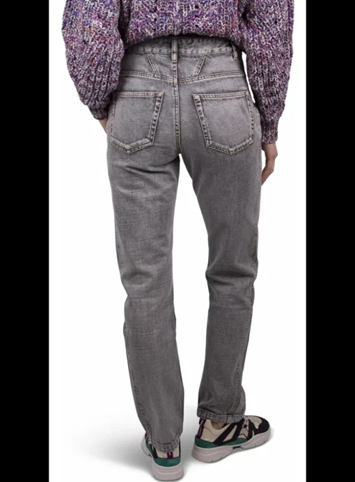 Jeans Tijackom faded grijs | DELSCHER. Fashion